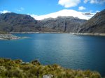 J5: Laguna Viconga et la cordillera Raura en fond