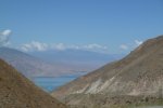 Descente vers le lac de Toktogul