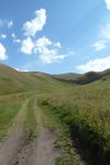 La piste vers Song Kol